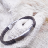 Mannen armband gedraaid